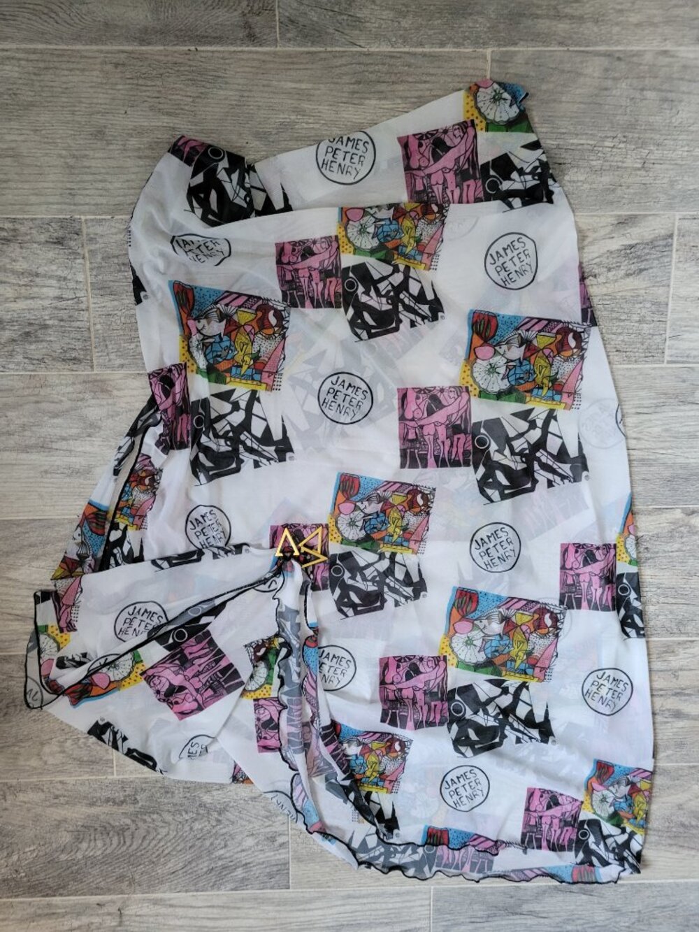 Swiminista Swim Cover Up Women's One Size Long Sarong  X James Peter Henry NWT - Picture 5 of 5